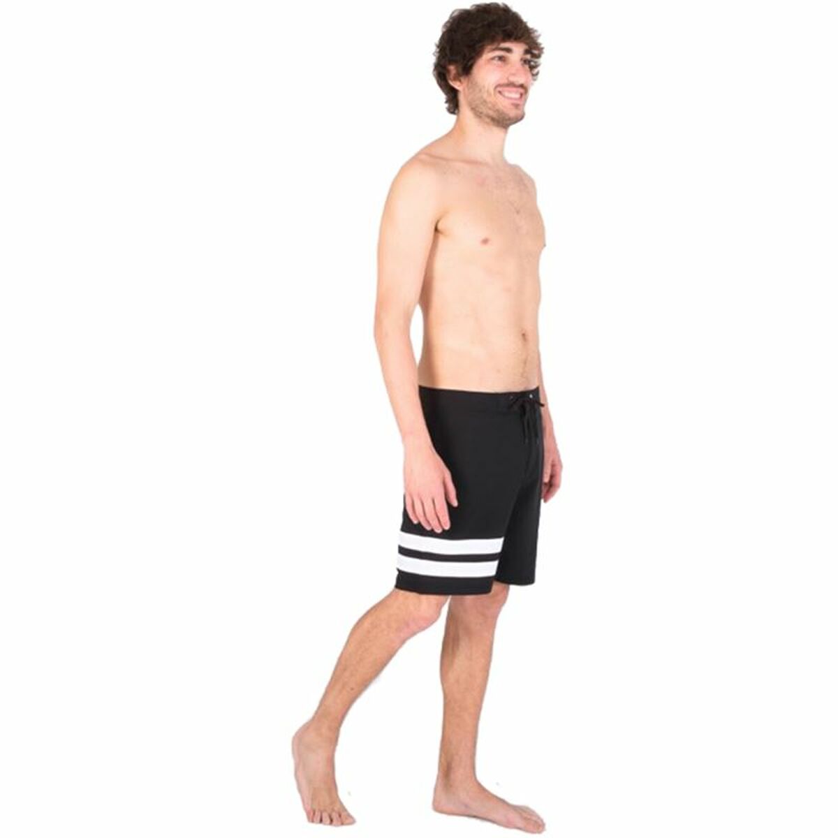 Men’s Bathing Costume Hurley Block Party 18" Black