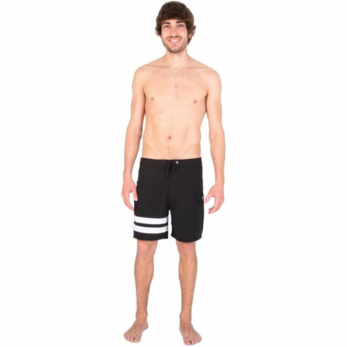 Men’s Bathing Costume Hurley Block Party 18" Black