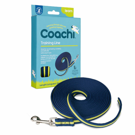 Dog Lead Coachi Training Blue