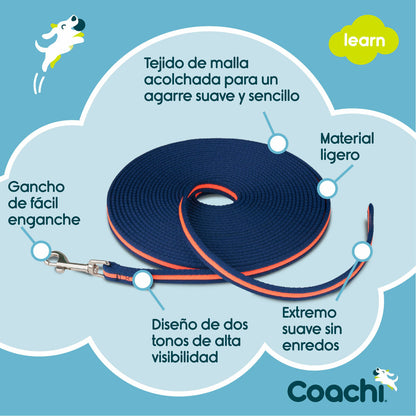 Dog Lead Coachi Training Blue 10m