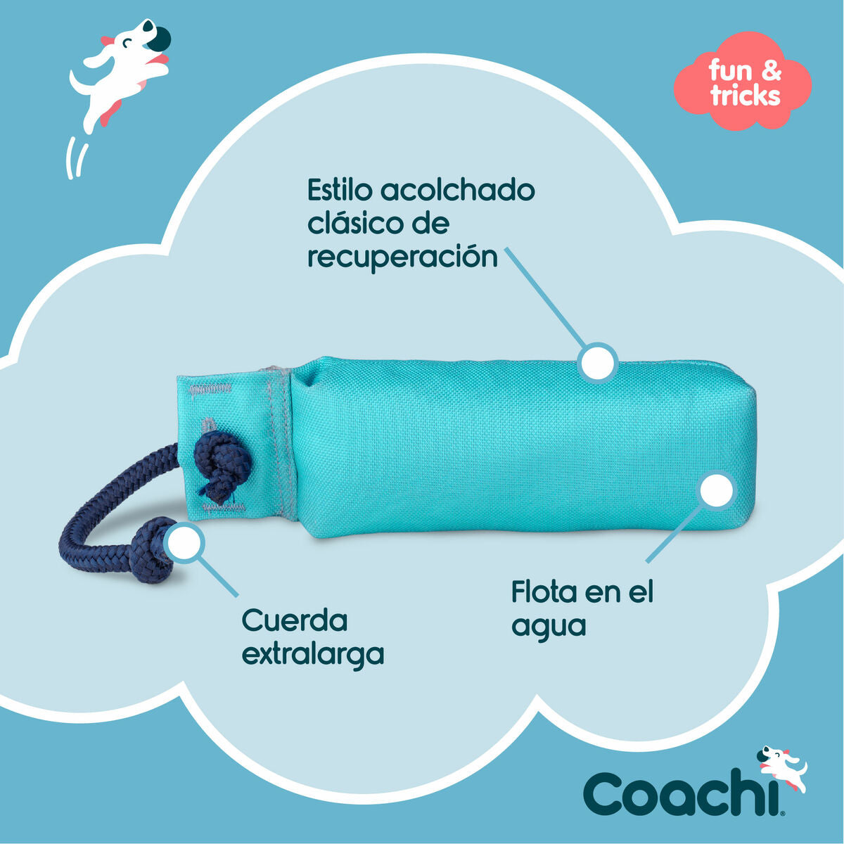 Training toy Coachi TRAINING DUMMY Blue