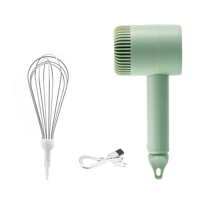 2022 New Wireless Portable Electric Food Mixer Hand Blender 3 Speeds High Power Dough Blender Egg Beater Hand Mixer - yokefinds.ie