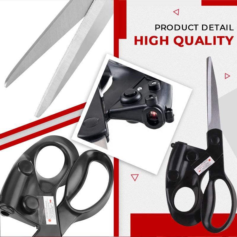 Sharp Laser Guided Scissors - yokefinds.ie