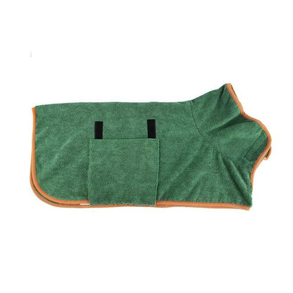 Microfiber Absorbent Pet Drying Coat - yokefinds.ie