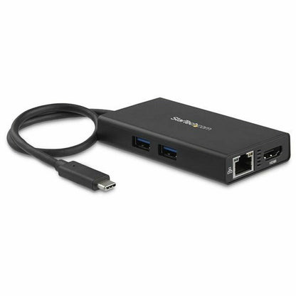 USB Hub Startech DKT30CHPD Black 60 W