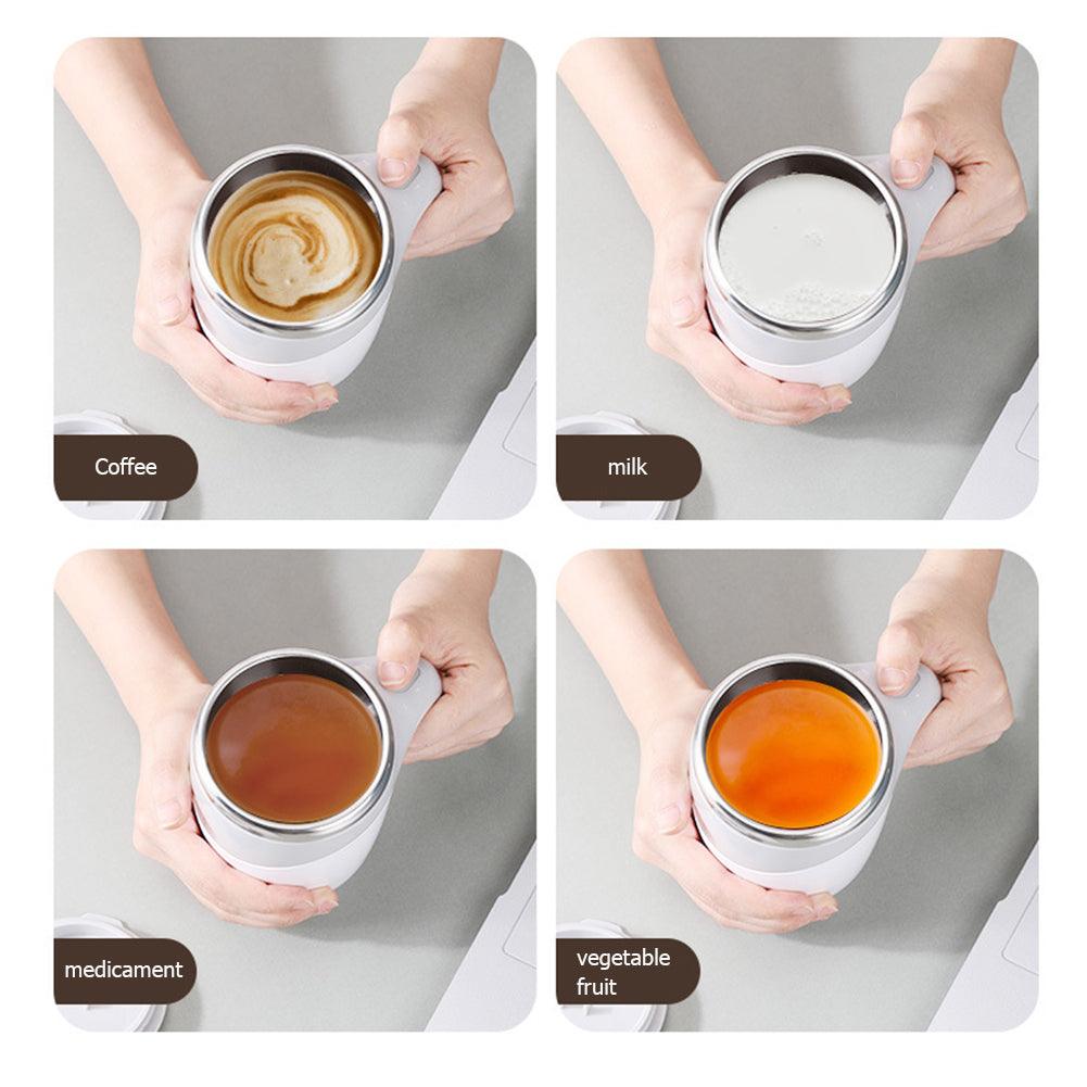 380ml Automatic Stirring Magnetic Mug - yokefinds.ie