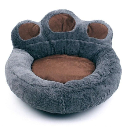 Paw Shape Washable Sleeping Dog Bed - yokefinds.ie