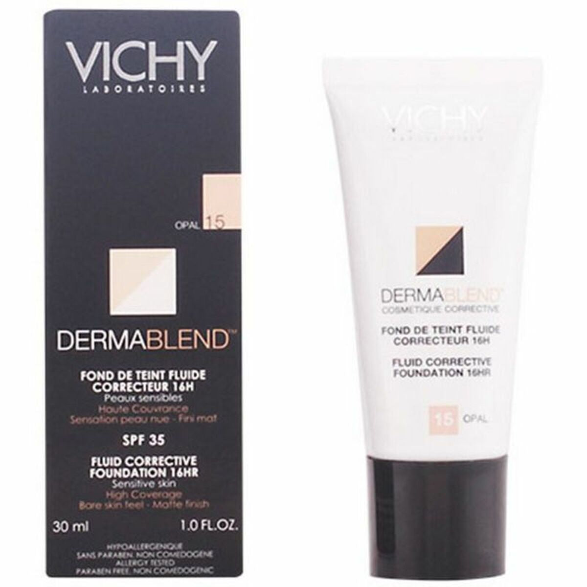 Fluid Foundation Make-up Dermablend Vichy Spf 35 30 ml