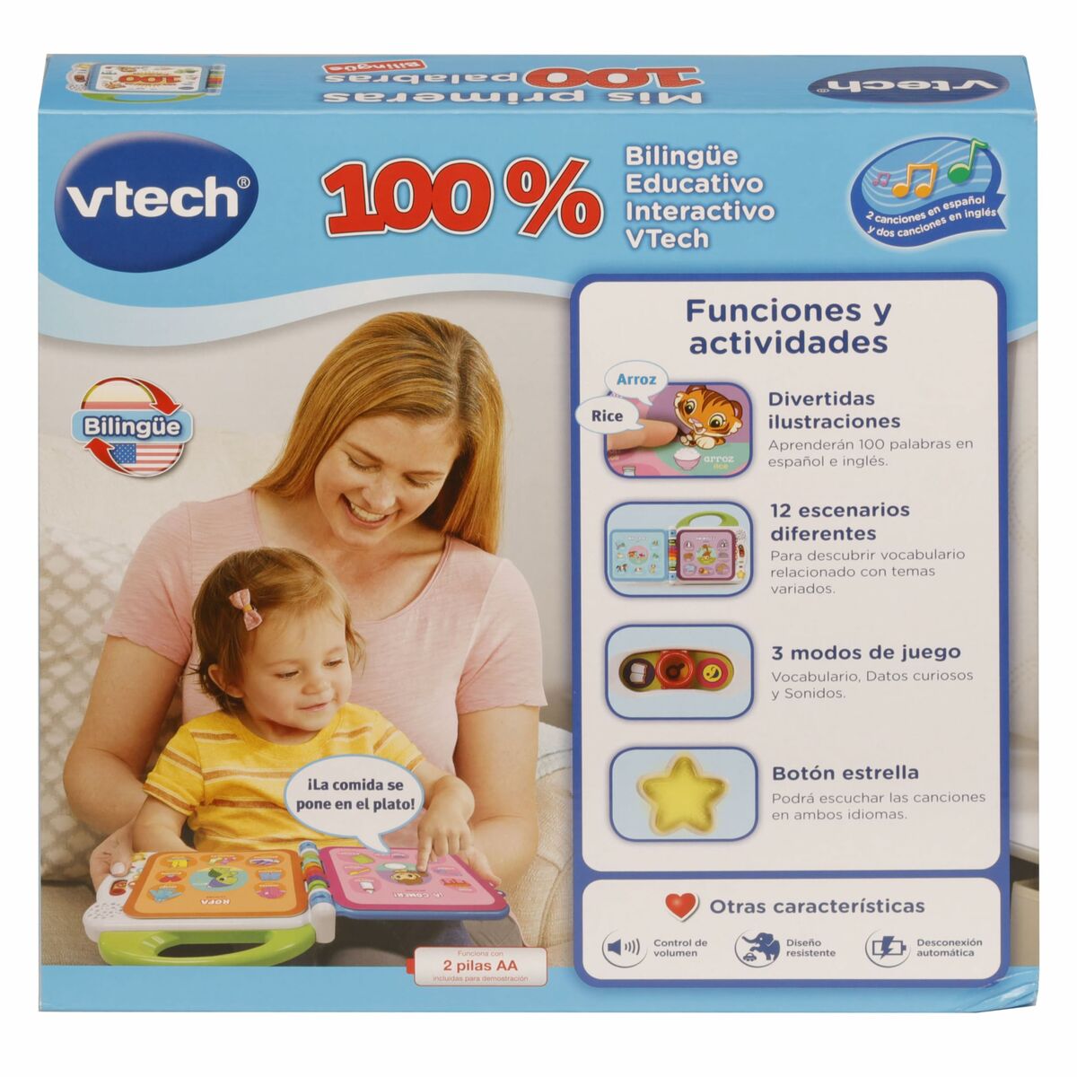 Children's interactive book Vtech  Mis primeras 100 palabras - YOKE FINDS 🇮🇪 IE 