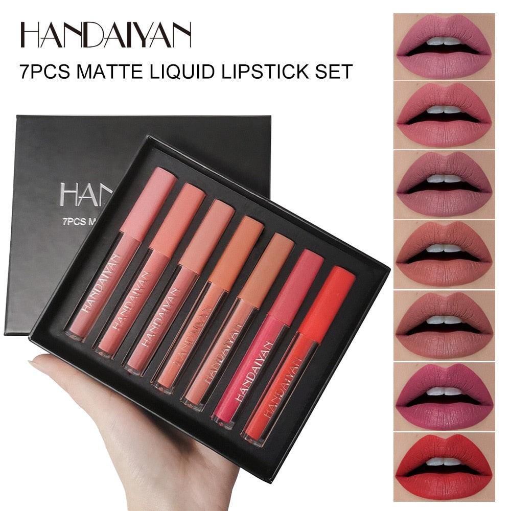 6Colors/Sets Fashion Liquid Lipstick - yokefinds.ie