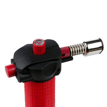 Kitchen Blowtorch Secret de Gourmet Gas 2 Units Black/Red 13 x 10 x 4 cm