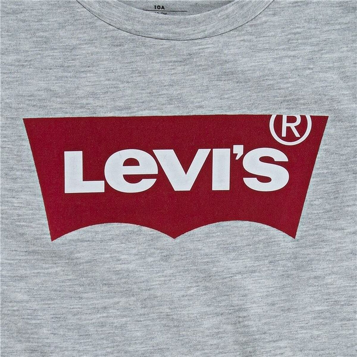 Child's Short Sleeve T-Shirt Levi's Batwing Light grey