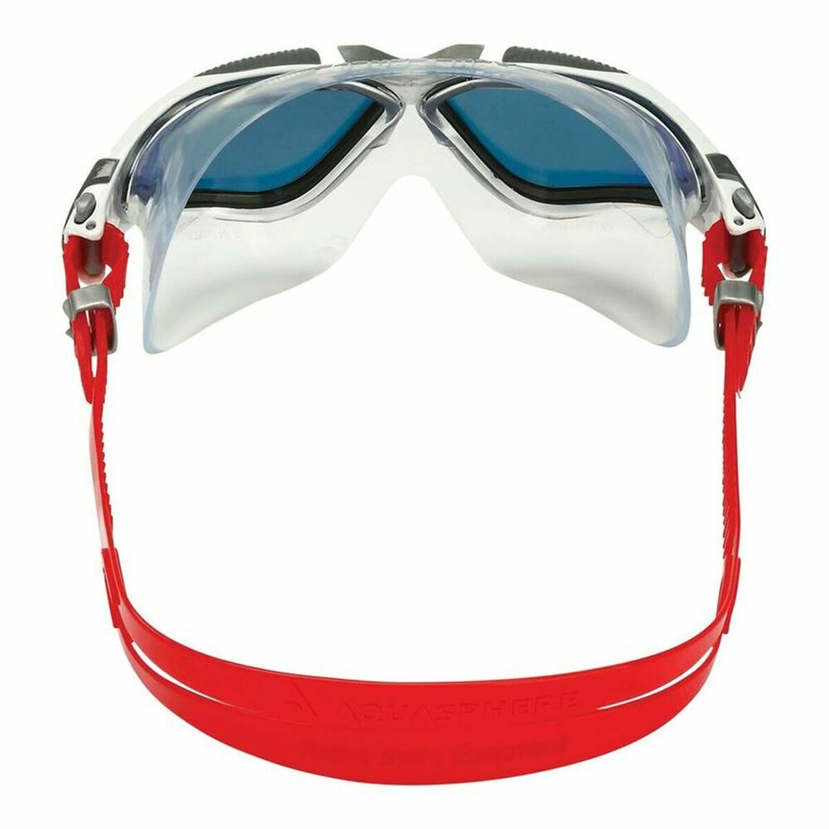 Adult Swimming Goggles Aqua Sphere  Vista  Red One size