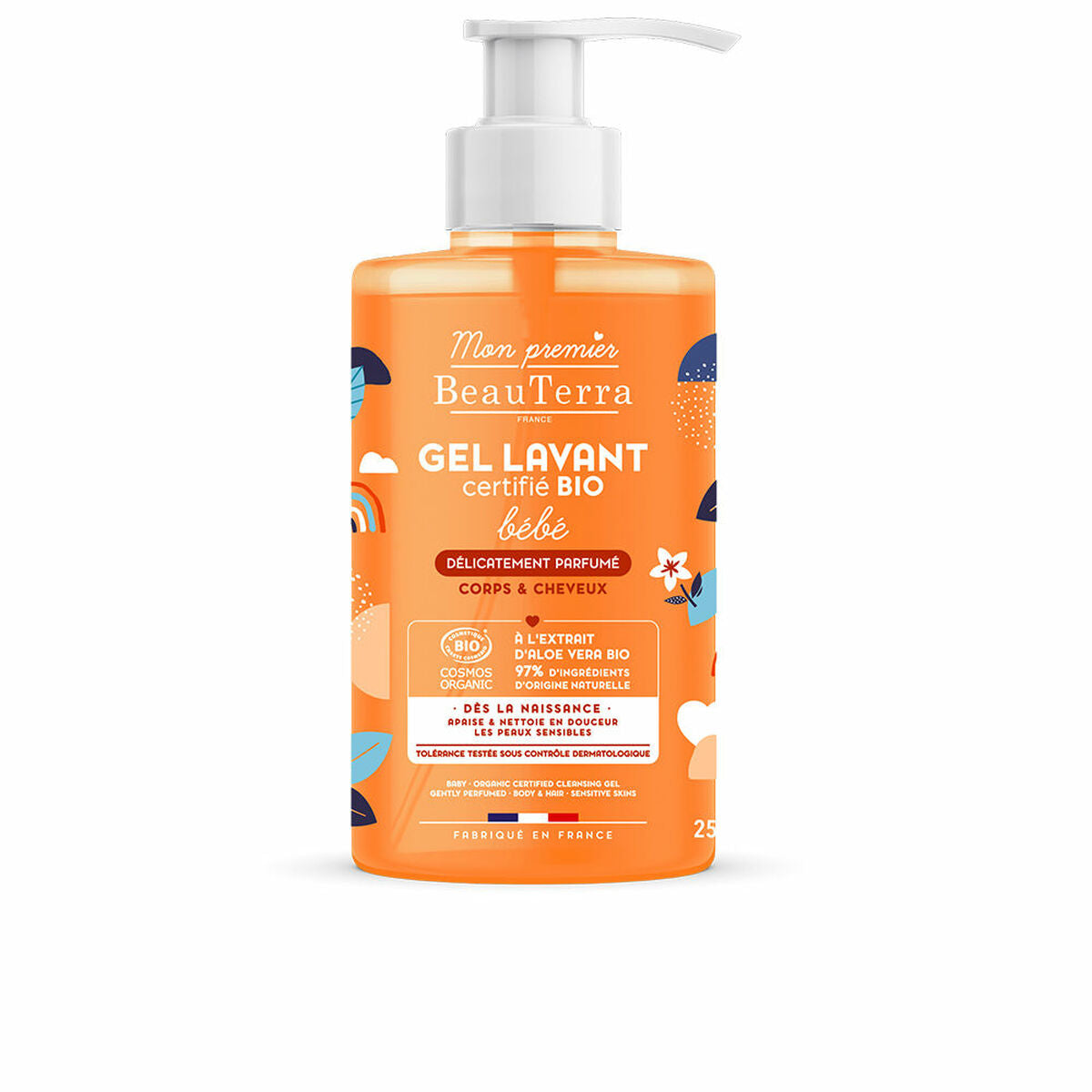 Shower Gel Beauterra Bio Bebé 750 ml - Yokefinds Ireland