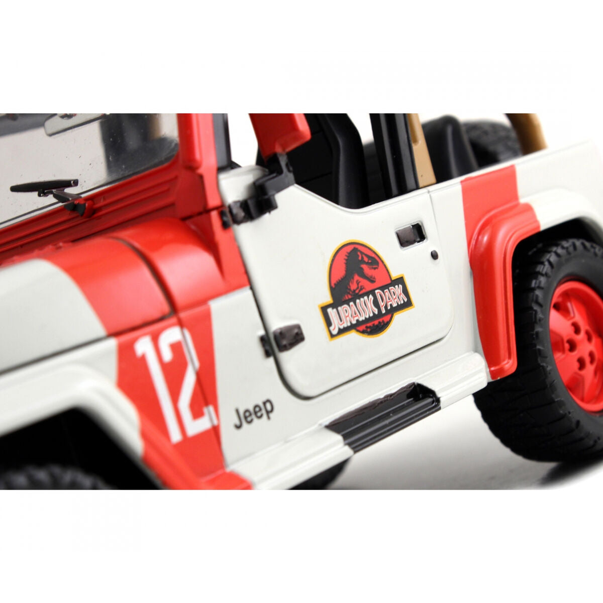 Car Jurassic Park Jeep Wrangler 19 cm