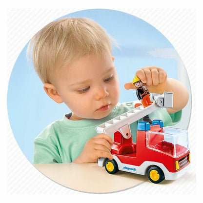 Playset 1.2.3 Fire Truck Playmobil 6967 - YOKE FINDS 🇮🇪 IE 