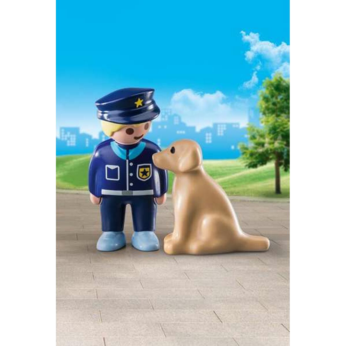 Playset Police with Dog 1 Easy Starter Playmobil 70408 (2 pcs) - YOKE FINDS 🇮🇪 IE 