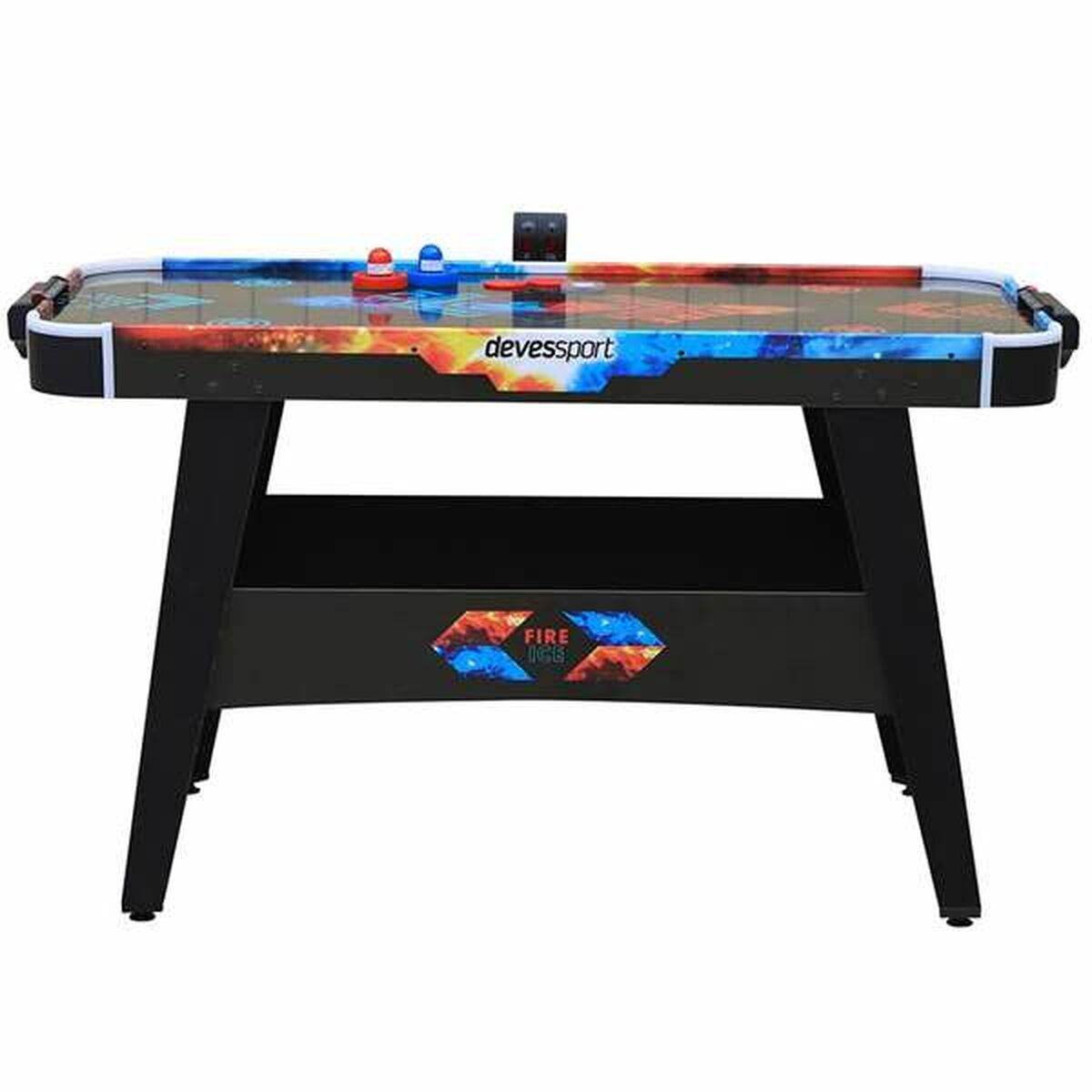 Hockey Table Fire & Ice LED Lights 146 x 71 x 82 cm - Yokefinds Ireland