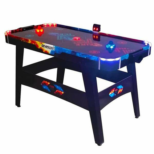 Hockey Table Fire & Ice LED Lights 146 x 71 x 82 cm - Yokefinds Ireland