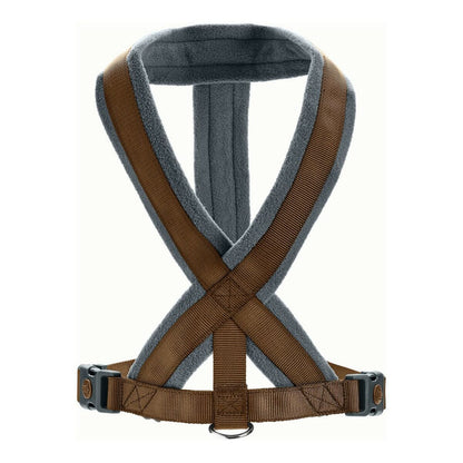 Dog Harness Hunter London Comfort 57-70 cm Brown Size M