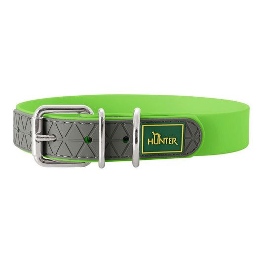 Dog collar Hunter Convenience Size M Green (38-46 cm)