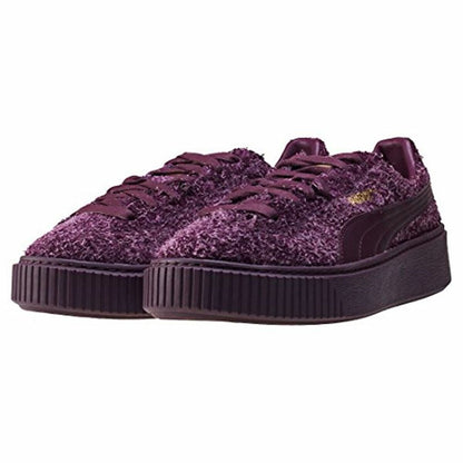 Sports Trainers for Women Puma Suede Platform Eletal  Purple