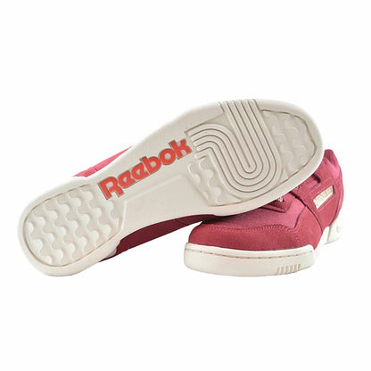 Trainers Reebok Classic Workout Plus Utility Red Unisex