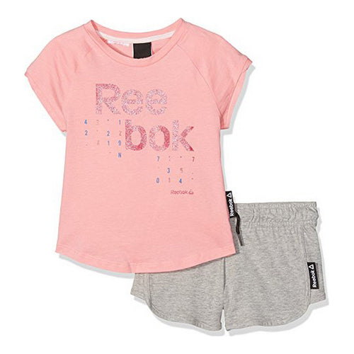 Children's Sports Outfit Reebok G ES SS BK4374 Pink - Yokefinds Ireland