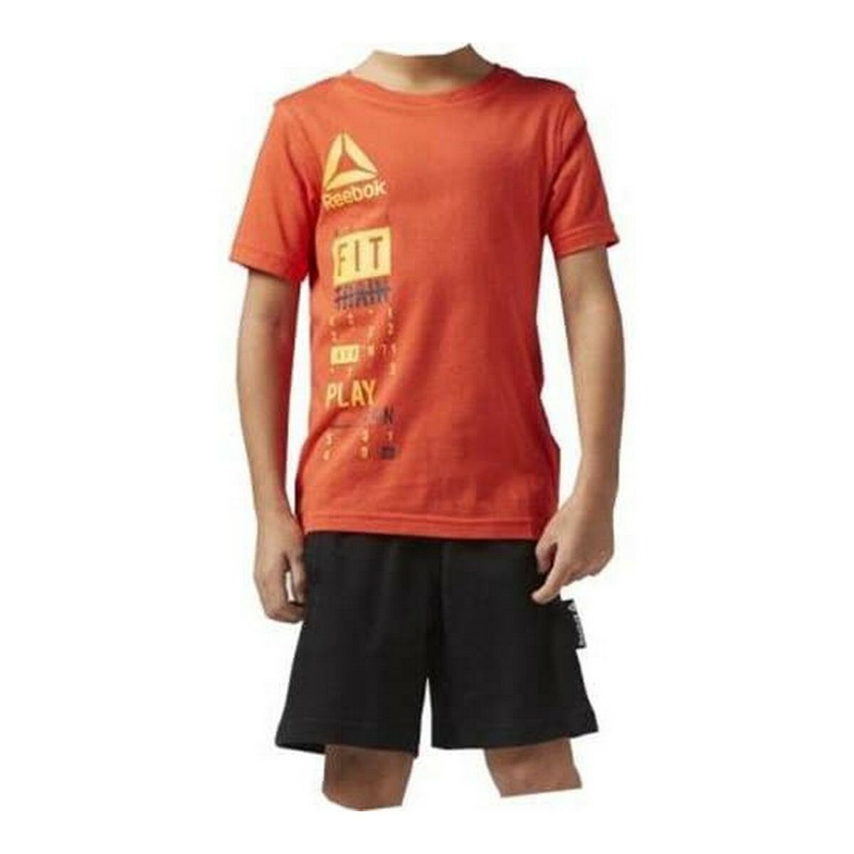 Children's Sports Outfit Reebok BK4380 Orange - Yokefinds Ireland