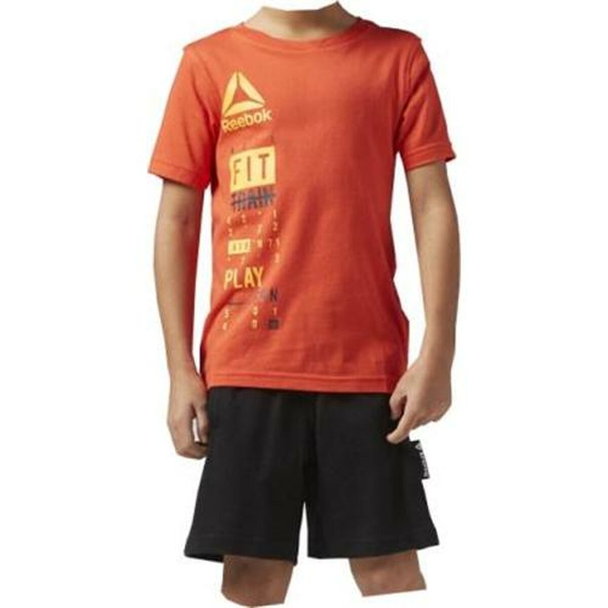 Children's Sports Outfit Reebok BK4380 Orange - Yokefinds Ireland