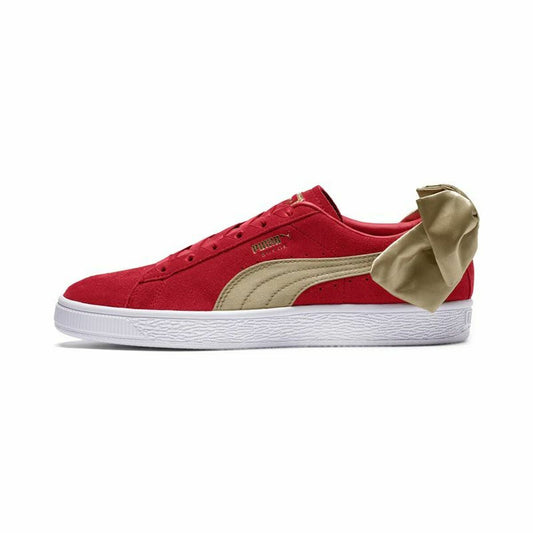 Women's casual trainers Puma Sportswear Suede Bow Varsity Red