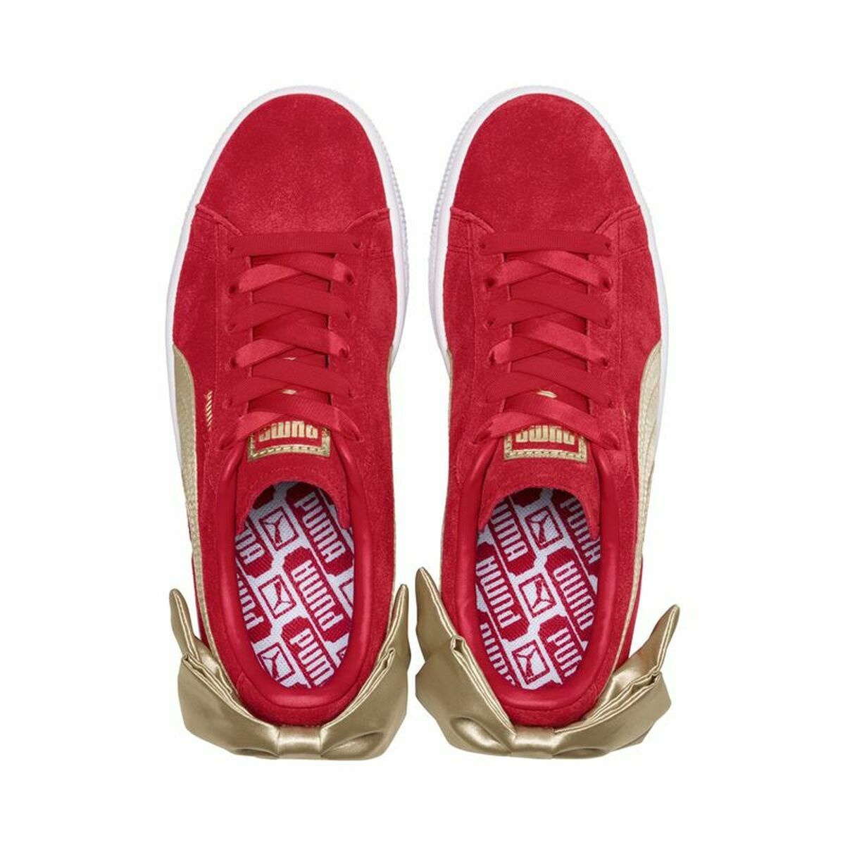 Women's casual trainers Puma Sportswear Suede Bow Varsity Red