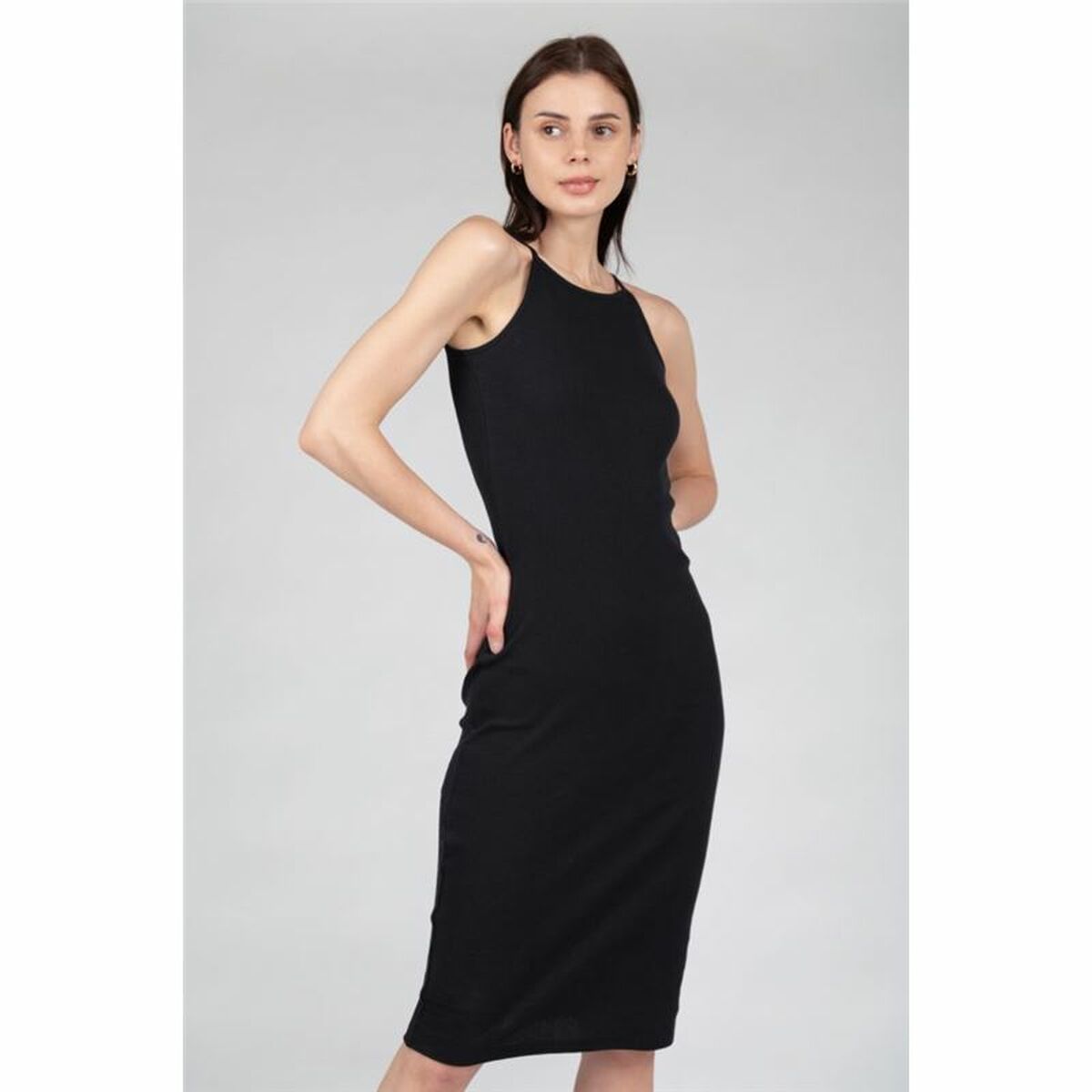 Dress 24COLOURS Black Casual