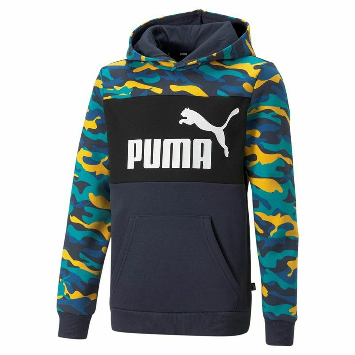 Children’s Hoodie Puma Essentials Multicolour Camouflage - Yokefinds Ireland