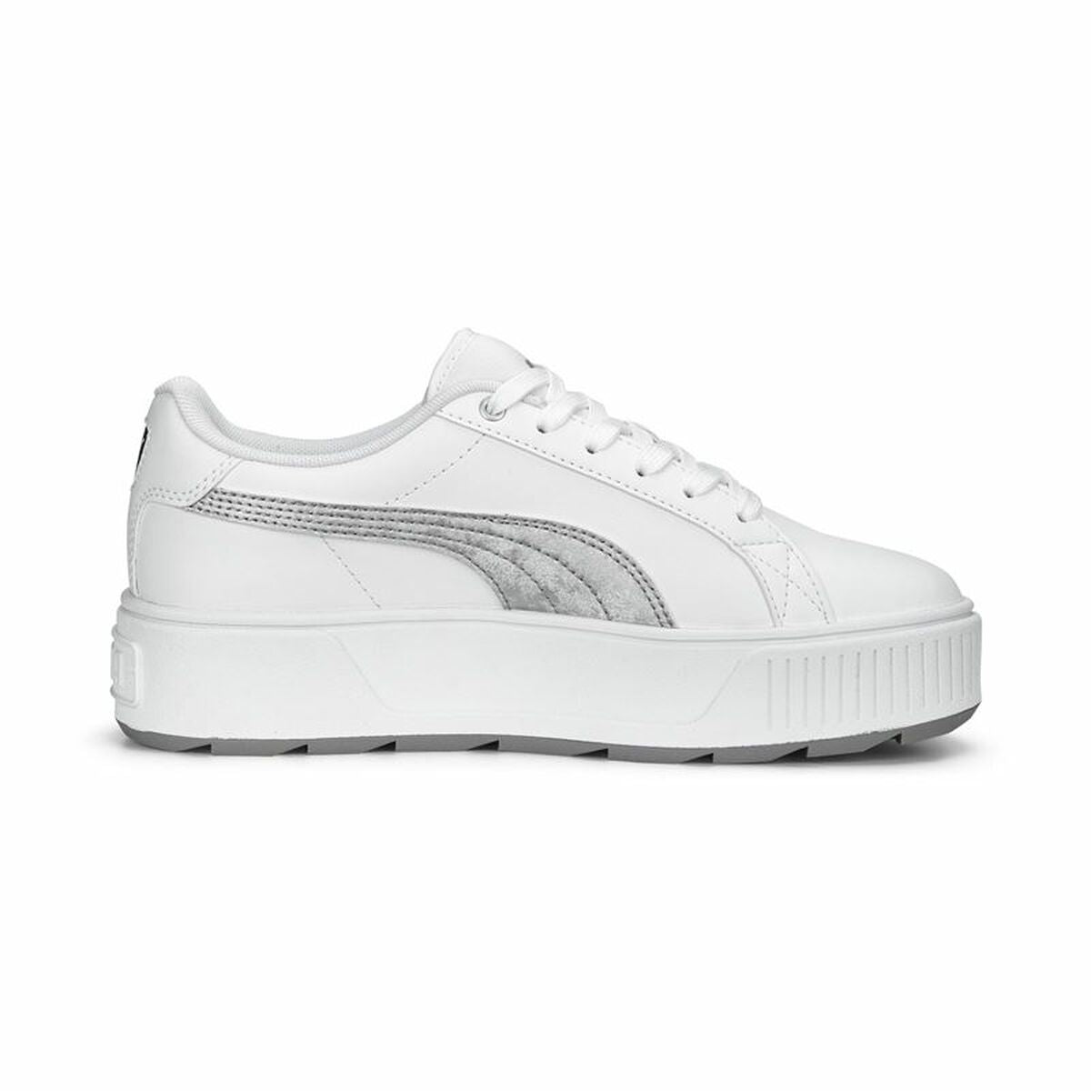 Women's casual trainers Puma Karmen Space Metalli White