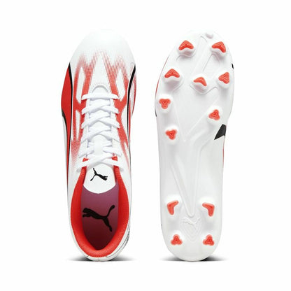 Adult's Football Boots Puma Ultra Play FG/AG White Red