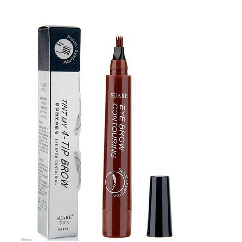 3D 5 Color Waterproof Natural Eyebrow Pencil - yokefinds.ie