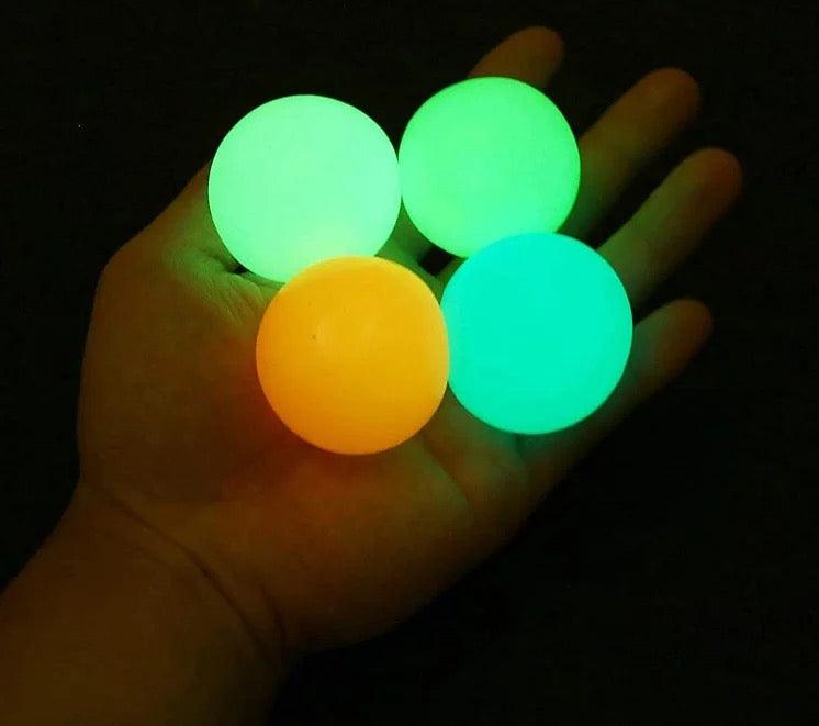 Glowing Wall Ball Fidget Toy - yokefinds.ie