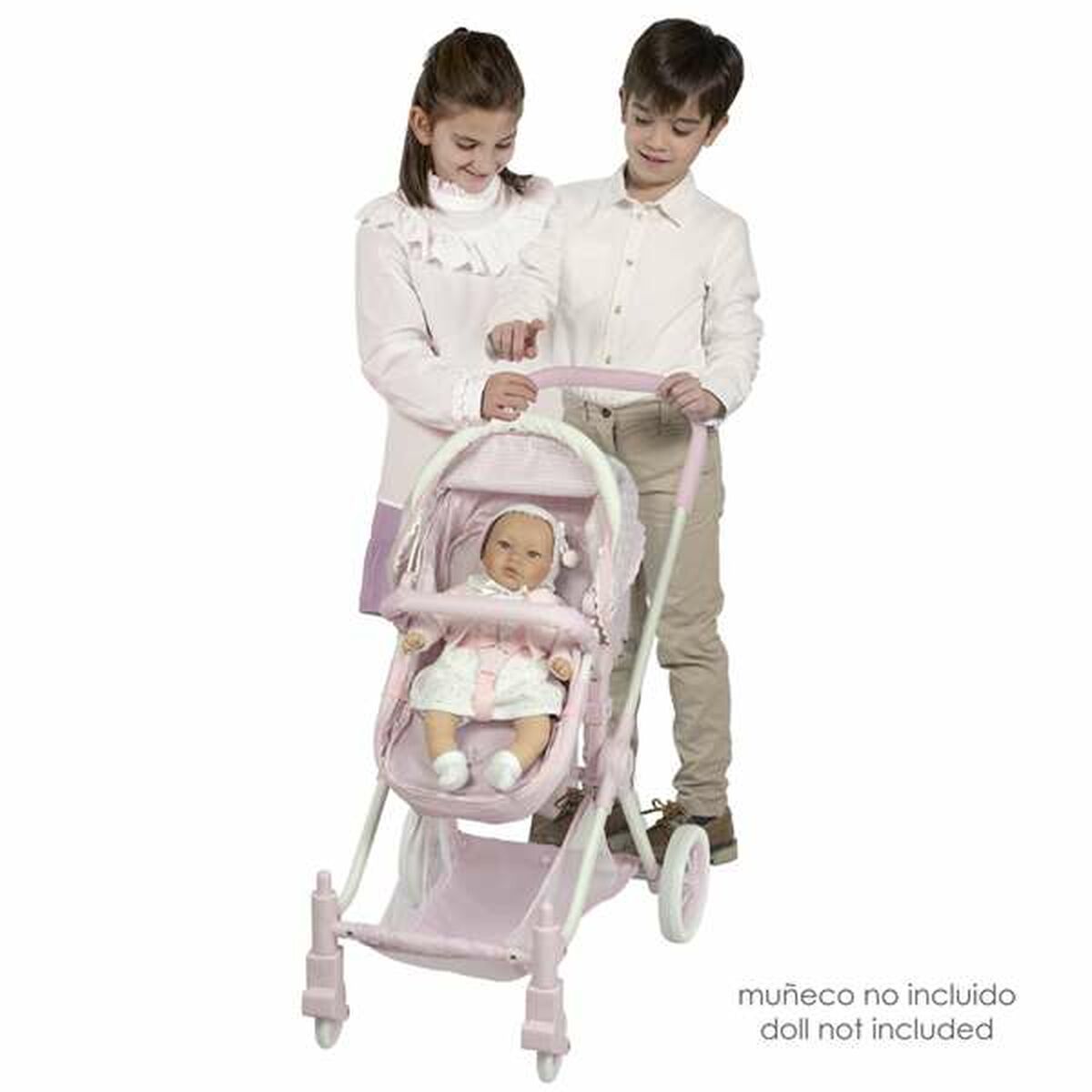 Doll Stroller Decuevas XL 3-in-1 45 x 80 x 81 cm - Yokefinds Ireland