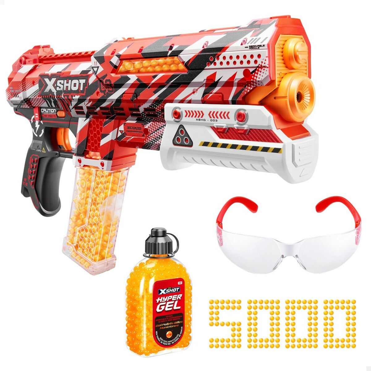 Gun Zuru X-Shot Hyper Gel 37 x 24 x 5,5 cm (6 Units)