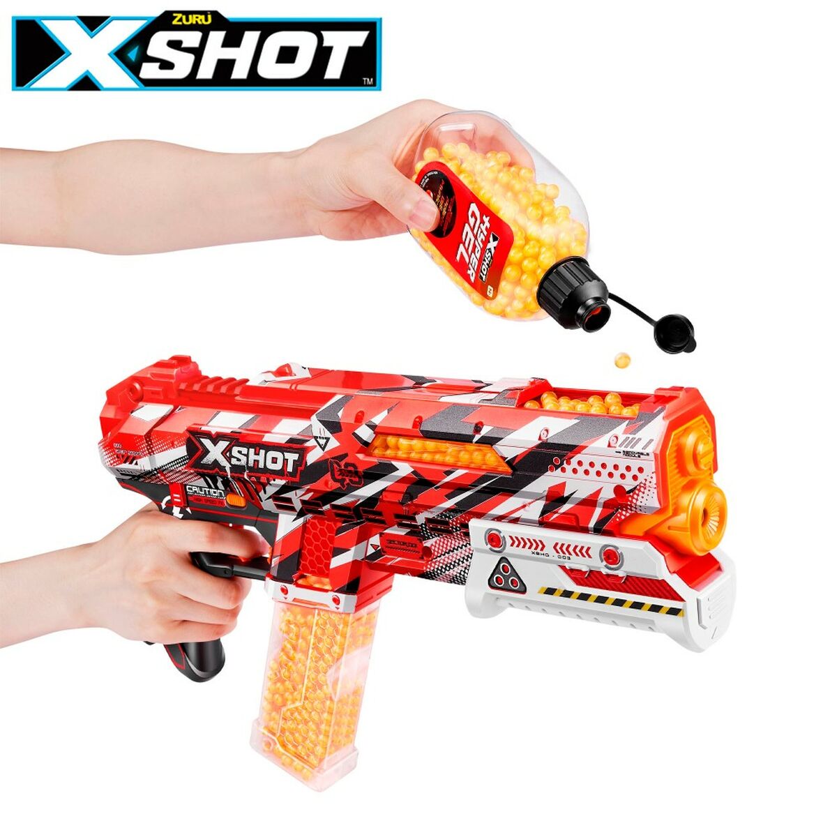 Gun Zuru X-Shot Hyper Gel 37 x 24 x 5,5 cm (6 Units)