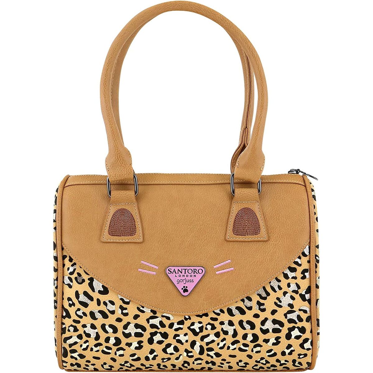 Hand bag Gorjuss Leopard (28 x 22 x 13 cm) - Yokefinds Ireland