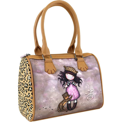 Hand bag Gorjuss Leopard (28 x 22 x 13 cm) - Yokefinds Ireland