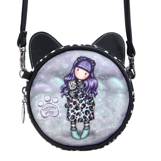 Shoulder Bag Gorjuss Smitten kitten Black White (13,5 x 5,5 x 13,5 cm) - Yokefinds Ireland