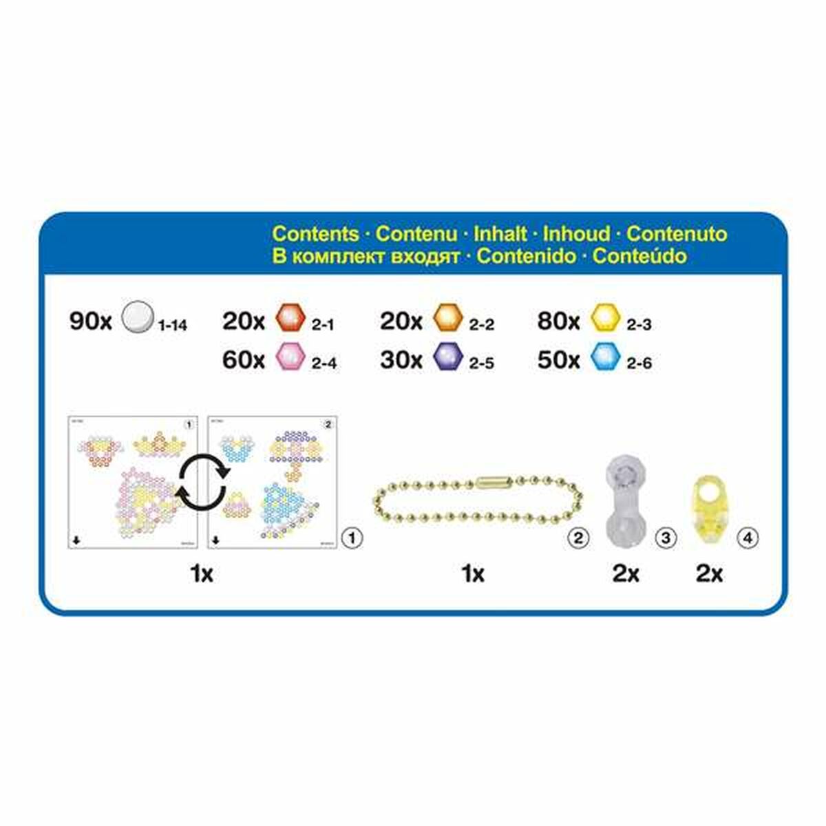 Glass beads Aquabeads 31362 Set - YOKE FINDS 🇮🇪 IE 