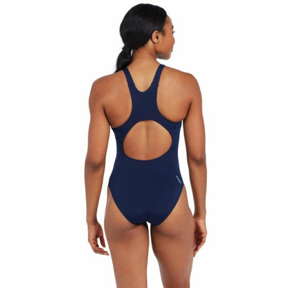 Women’s Bathing Costume Zoggs Cottesloe Powerback Blue