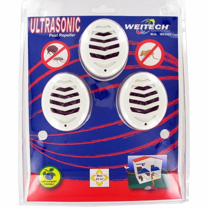 Pest repellent Weitech Ultrasonic (3 Units) - YOKE FINDS 🇮🇪 IE 