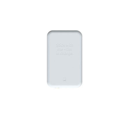 Power Bank with Wireless Charger Kreafunk Grey 5000 mAh