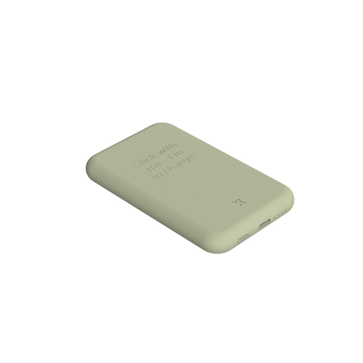 Power Bank with Wireless Charger Kreafunk Olive 5000 mAh