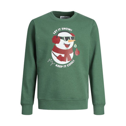 Children’s Sweatshirt without Hood Jack & Jones 12222091 Green - Yokefinds Ireland